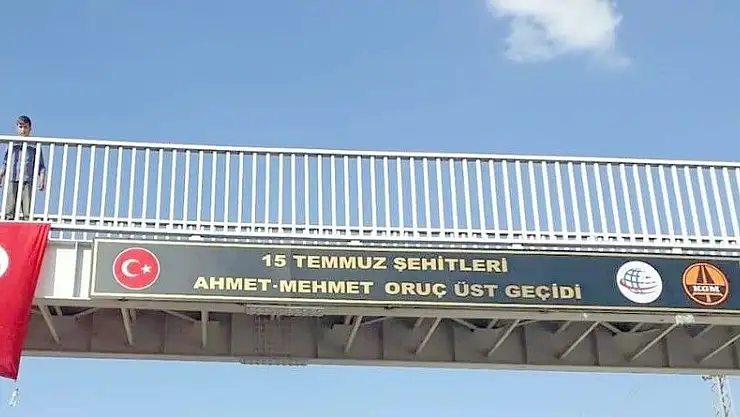 'Besni´de şehit ikiz polis memurlarının ismi üst geçide verildi'