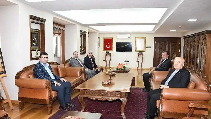 'Cumhuriyet Başsavcısı Çevik Rektör Gönüllü ile bir araya geldi'