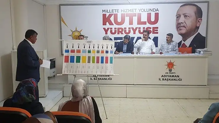 'AK Parti merkez ilçe başkanlığı seçim çalışmalarına start verdi'