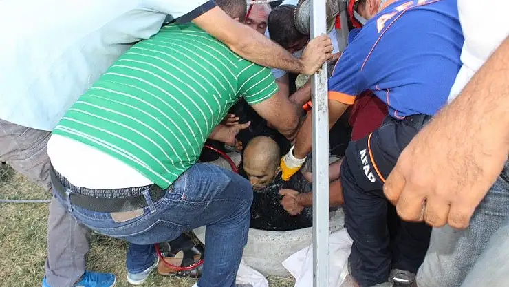 'Foseptik çukurunda can pazarı: 1 ölü'