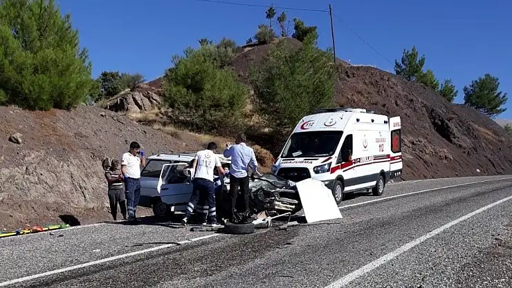 'Adıyaman´da otomobiller çarpıştı: 6 yaralı'
