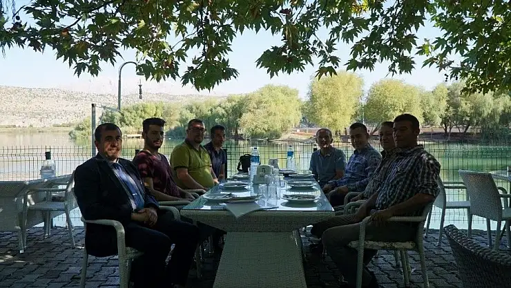 'Kaymakam Aksoy gazetecilerle bir araya geldi'