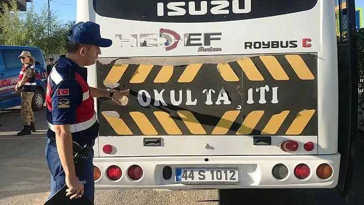 'Yeşilyurt´ta okul servislerine denetleme'