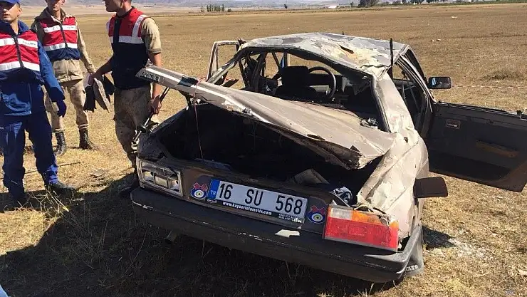 'Trafik kazası 1 ölü 3 yaralı'