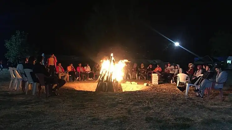 'Kayaarası Kanyonu´nda yaza veda kampı'