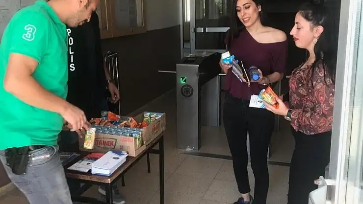 'Polis öğrencilere güven verdi'