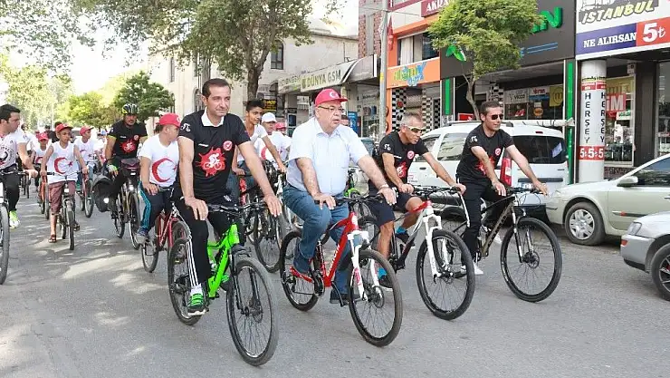 'Adıyaman´da `Kalbin için pedalla´ etkinliği'