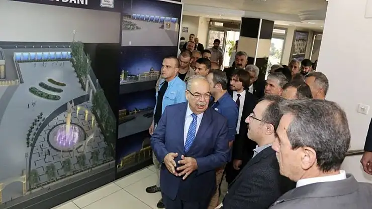 'İçişleri Bakan Yardımcısı Çataklı Başkan Kutlu ile bir araya geldi'