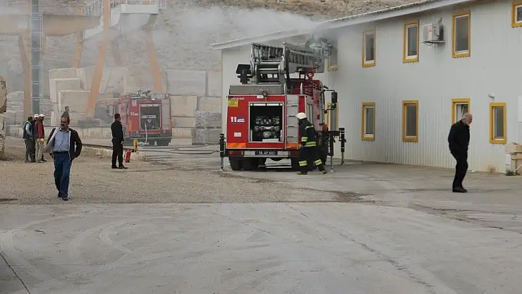 'Fabrikada çıkan yangın korkuttu'