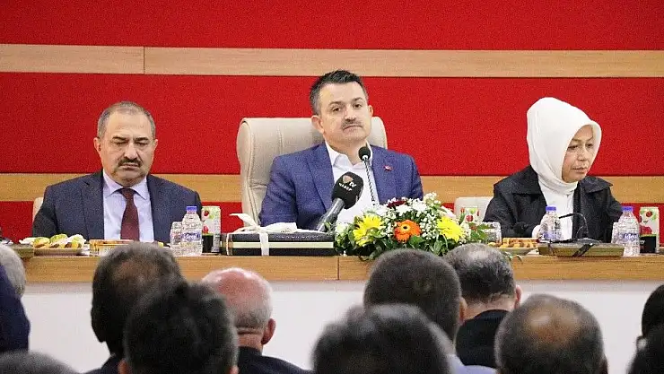 'Bakan Pakdemirli: ''Son 5 yıldır Türkiye istikrarsızlaştırılmaya çalışılıyor'''