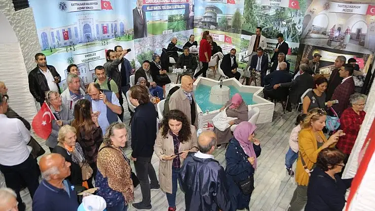 'Battalgazi Belediyesi standı yoğun ilgi gördü'