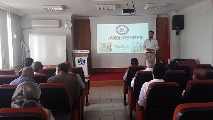 'Adıyaman´da Narko Rehber projesi anlatıldı'