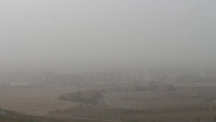 'Adıyaman´ı toz bulutu kapladı'