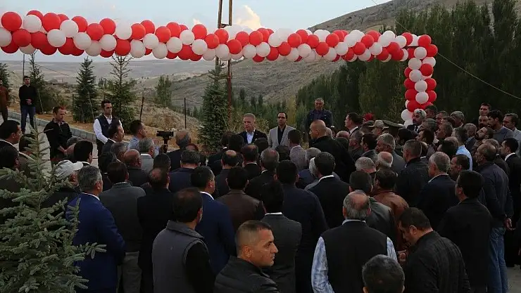 'Gürün´de Şuğul Kanyonu ve doğal gaz hizmete girdi'