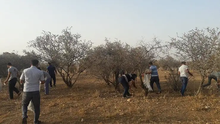 'Kahtalı vatandaşlar mesire alanını temizledi'