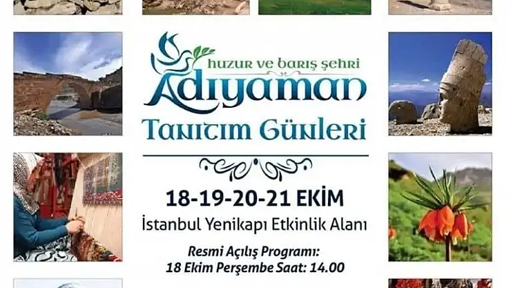 'Adıyaman Belediyesi Adıyaman´ı İstanbul´da tanıtacak'