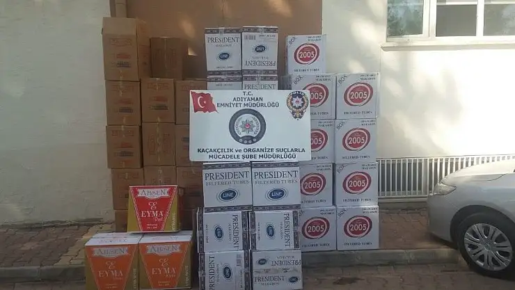 'Depoda 810 bin adet gümrük kaçağı makaron ele geçirildi'