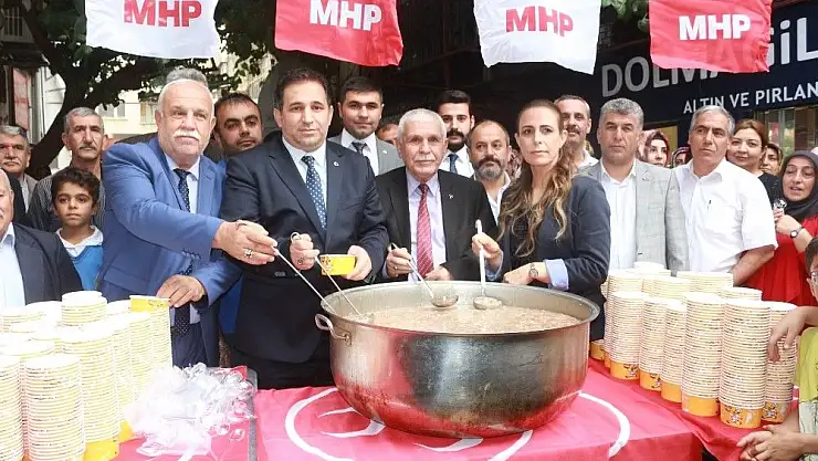 'MHP´den 3 bin kişilik aşure dağıtımı'