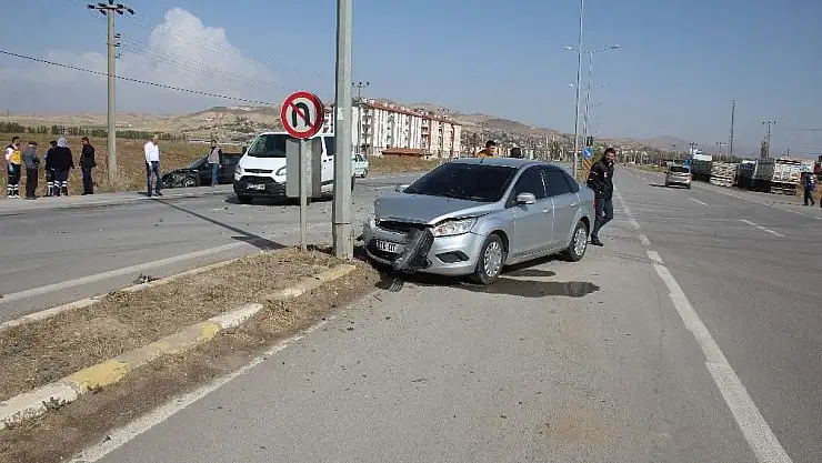 'Sivas´ta trafik kazası: 4 yaralı'