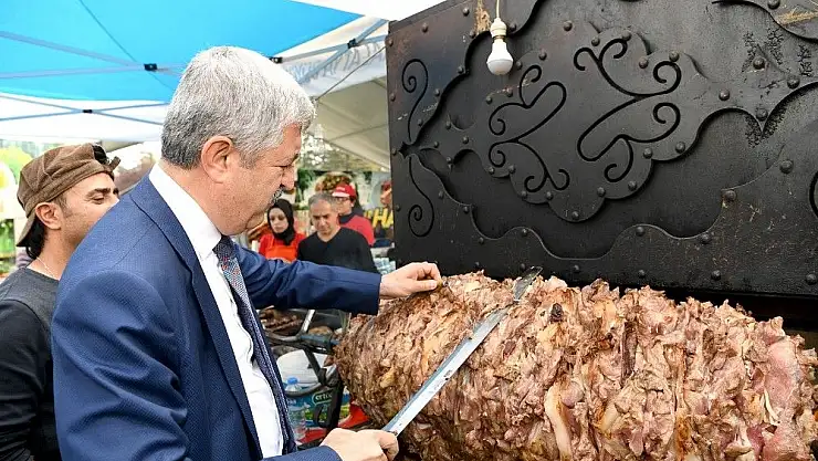 'Başkan Polat fuarı gezdi'