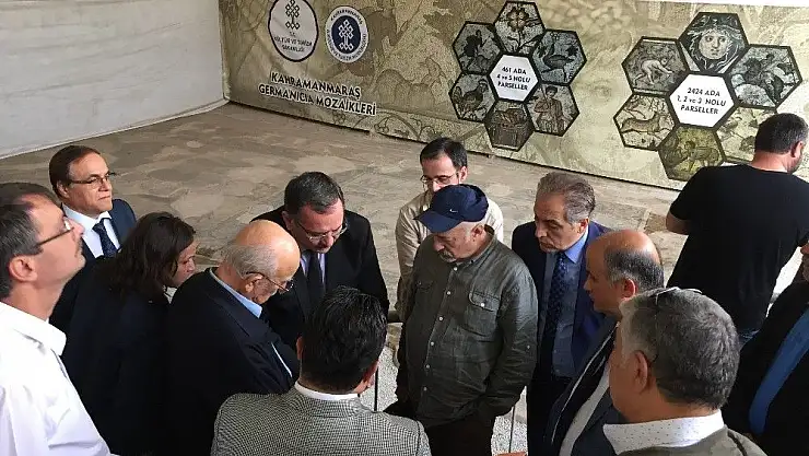 'Germanicia mozaikleri ziyaretçilerini ağırlıyor'