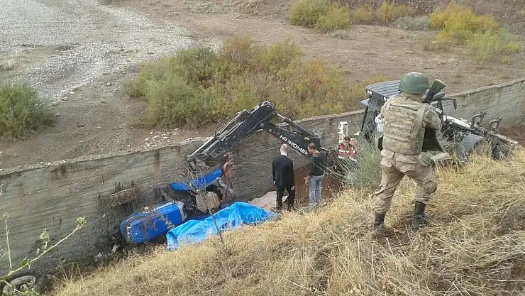 'Adıyaman´da traktör devrildi: 1 ölü'