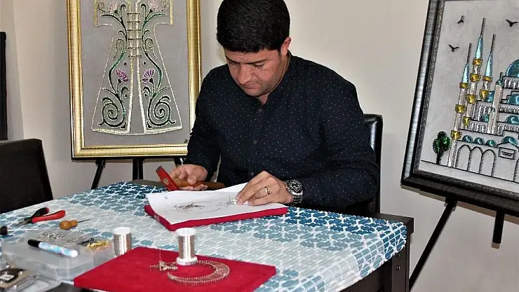 'Sergide görerek başladığı Filografi´nin ustası oldu'