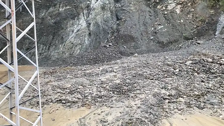 'Adıyaman´da şiddetli yağış heyelana neden oldu'