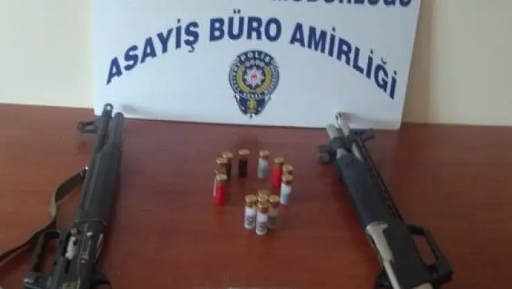 'Gölbaşı ilçesinde ruhsatsız tüfek ve uyuşturucu ele geçirildi'