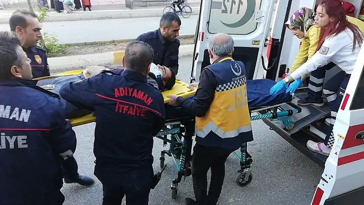 'İnşaat işçisi asansör boşluğuna düştü'