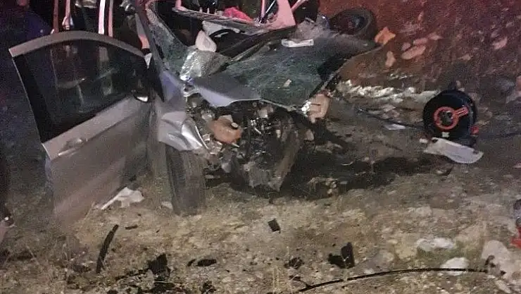 'Kahramanmaraş´ta feci kaza: 3 ölü, 3 yaralı'