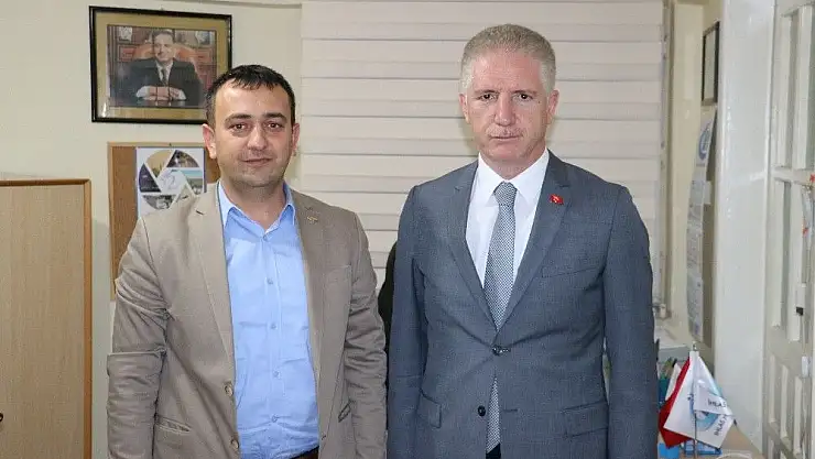 'Vali Gül´den İHA´ya veda ziyareti'