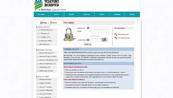'Yeşilyurt Belediyesinde e-belediye farkı'
