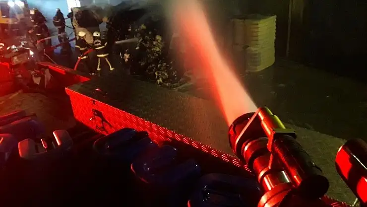 'Kahramanmaraş´ta fabrika yangını'