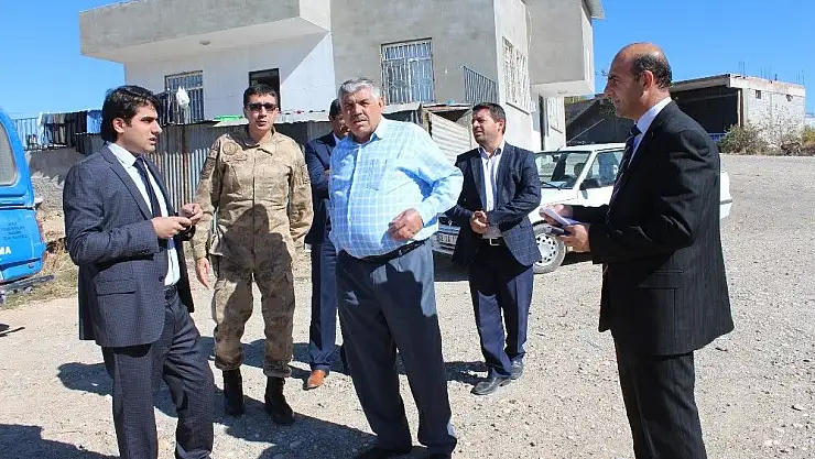 'Samsat Kaymakamı Yıldız köy gezilerine başladı'