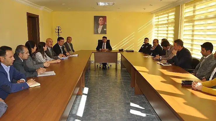 'Arguvan´da okul sağlığı ve güvenliği toplantısı'