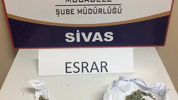 'Sivas´ta narkotik sokak operasyonları'