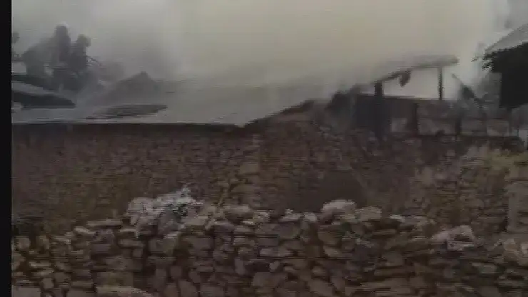 'Suşehri´nde ki yangın korkuttu'