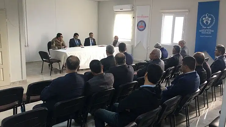 'Samsat´ta uyuşturucu ile mücadele toplantısı yapıldı'