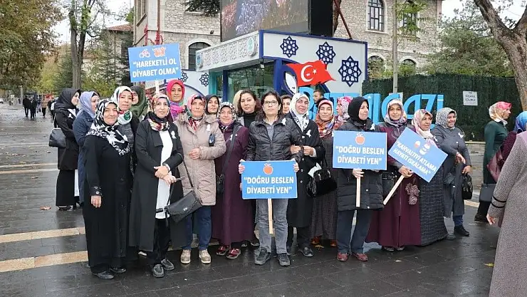 'Malatyalılar diyabete dikkat çekmek için yürüdü'