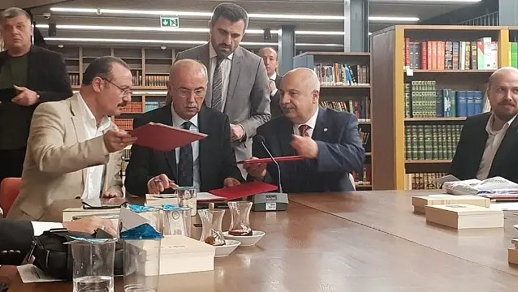 'Adıyaman Üniversitesi ile İBTAV arasında iş birliği protokolü imzalandı'
