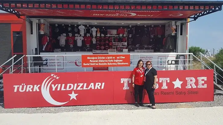 'Türk Yıldızları Tırı Kahramanmaraş´ta'