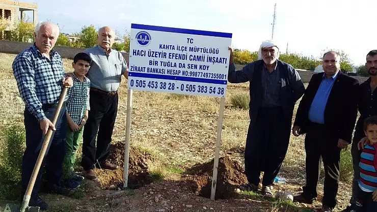 'Yapımına başlanılacak Hacı Üzeyir Efendi Cami yardım bekliyor'