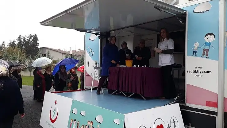 'Kadınlara diyabet anlatıldı'