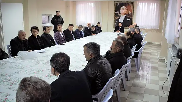 'Arguvan´da muhtarlar toplantısı yapıldı'