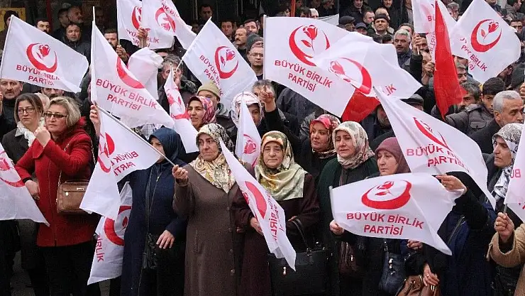 'Destici, Sivas´ta AK Parti ve diğer partilerin oylarına talip oldu'