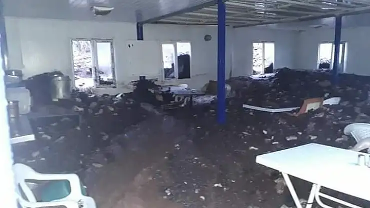 'Maden ocağında korkutan heyelan'