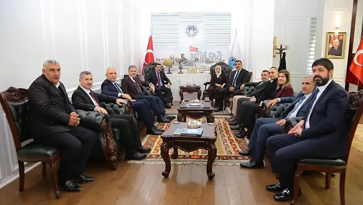 'AK Parti heyetinden Gürkan´a ziyaret'