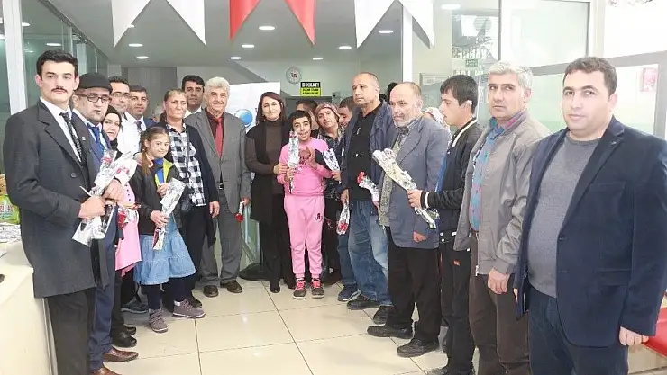 'Engelli aileleri kan bağışında bulundu'