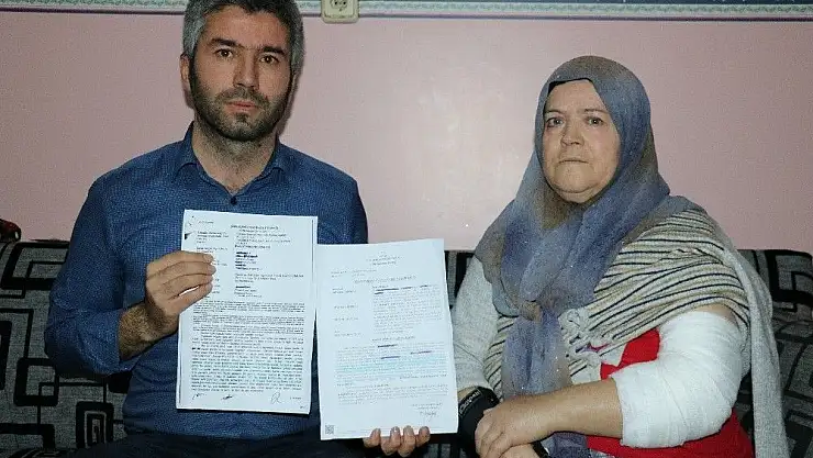 'Otomobil çarptı, sakat kaldı, suçlu bulundu'